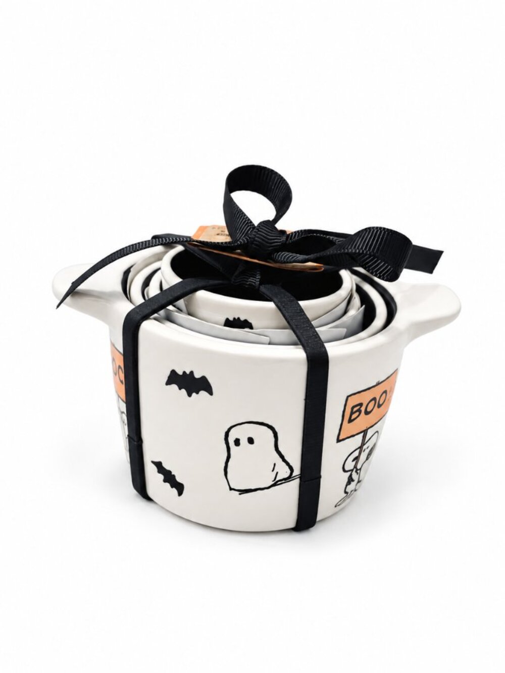 Rae Dunn x Peanuts Snoopy Halloween Measuring Cups Set of 4 NWT